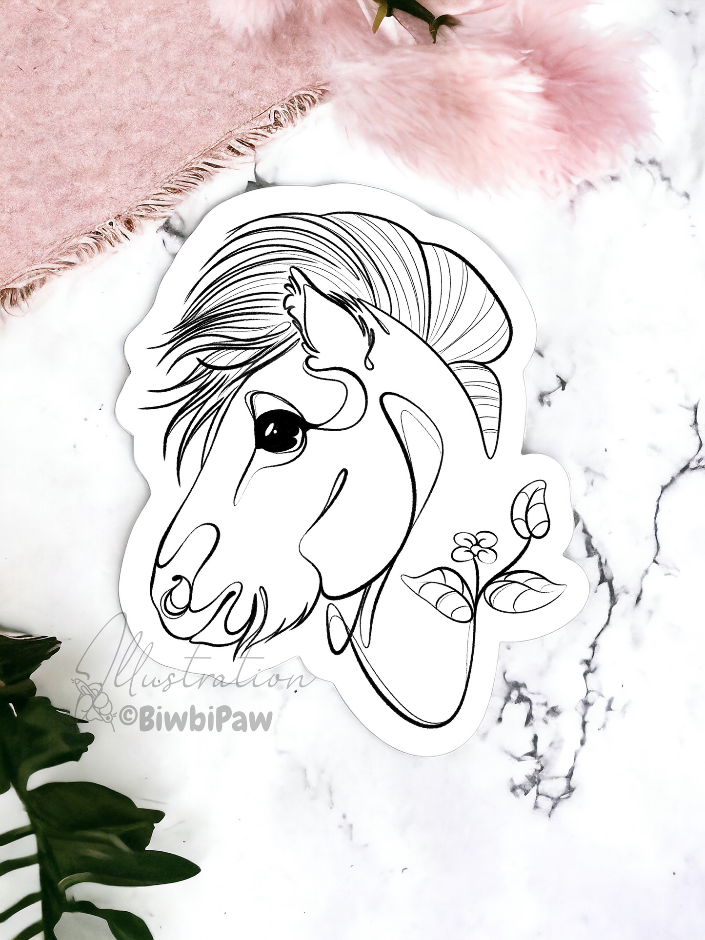 Sticker pony Line’Paw